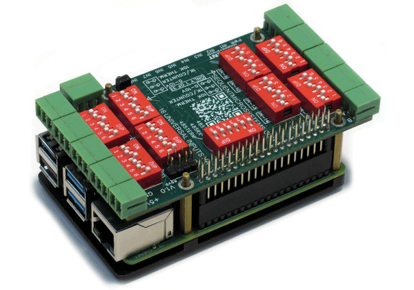 Sixteen Analog and Digital Inputs HAT for Raspberry Pi