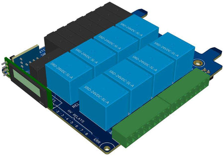 16-Channel HV-LV Relay Card for Raspberry Pi -2