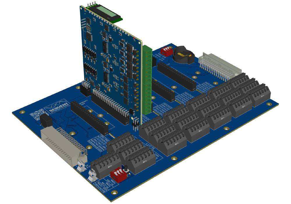 Eight MOSFETS with PWM card for Raspberry Pi Back Panel featuring eight PWM-controlled MOSFET outputs with current sensing and isolated digital inputs.