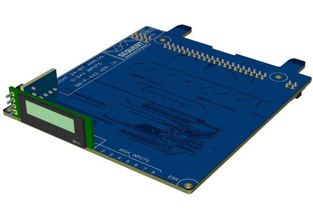 Eight 24bit Analog Input Channels for Raspberry Pi Back Panel Side