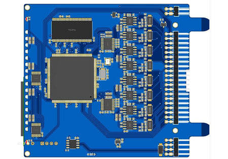 Eight 24bit Analog Input Channels for Raspberry Pi Back Panel Bottom