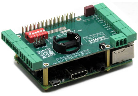 HALL Current Sensor DAQ 8-layer stackable HAT for Raspberry Pi with pluggable connectors and RS485 port