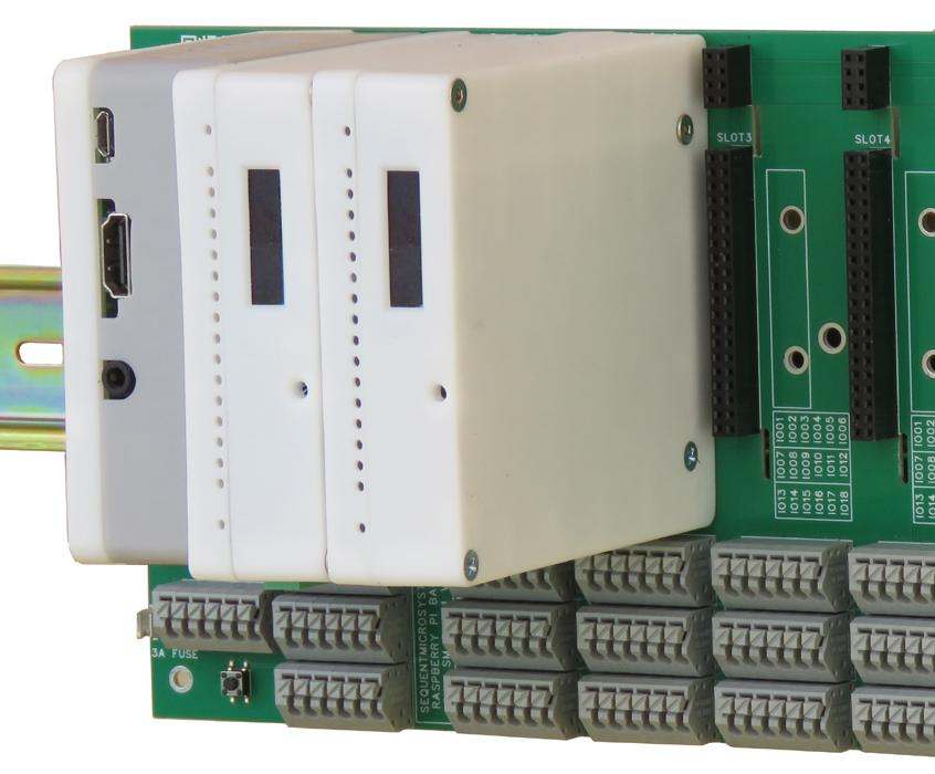8-HV Relays 8-LV Inputs for Raspberry Pi Back Panel with enclosure