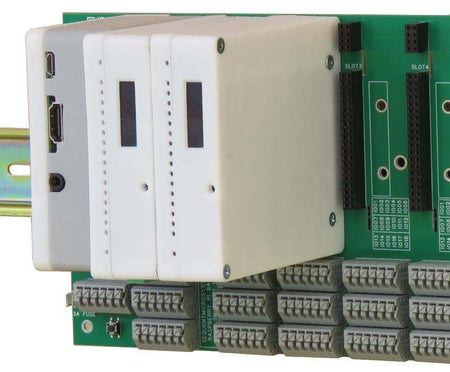 8-HV Relays 8-LV Inputs for Raspberry Pi Back Panel with enclosure