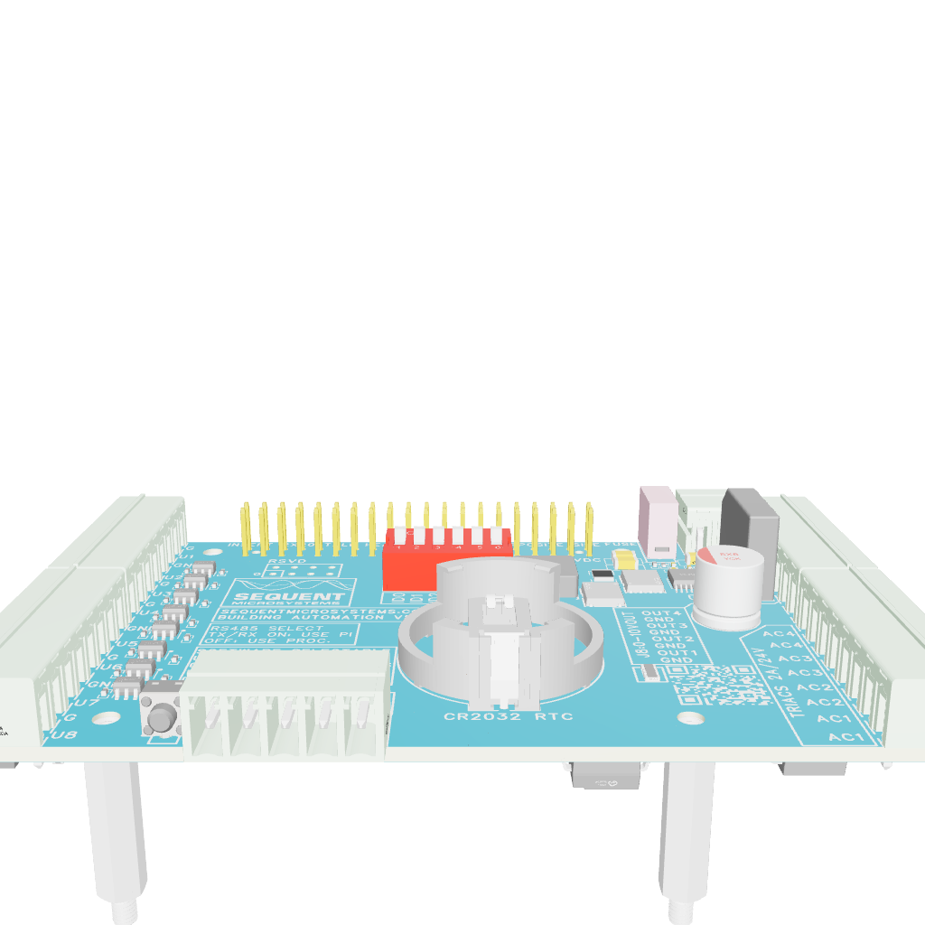 Building Automation 8-Layer Stackable HAT for Raspberry Pi