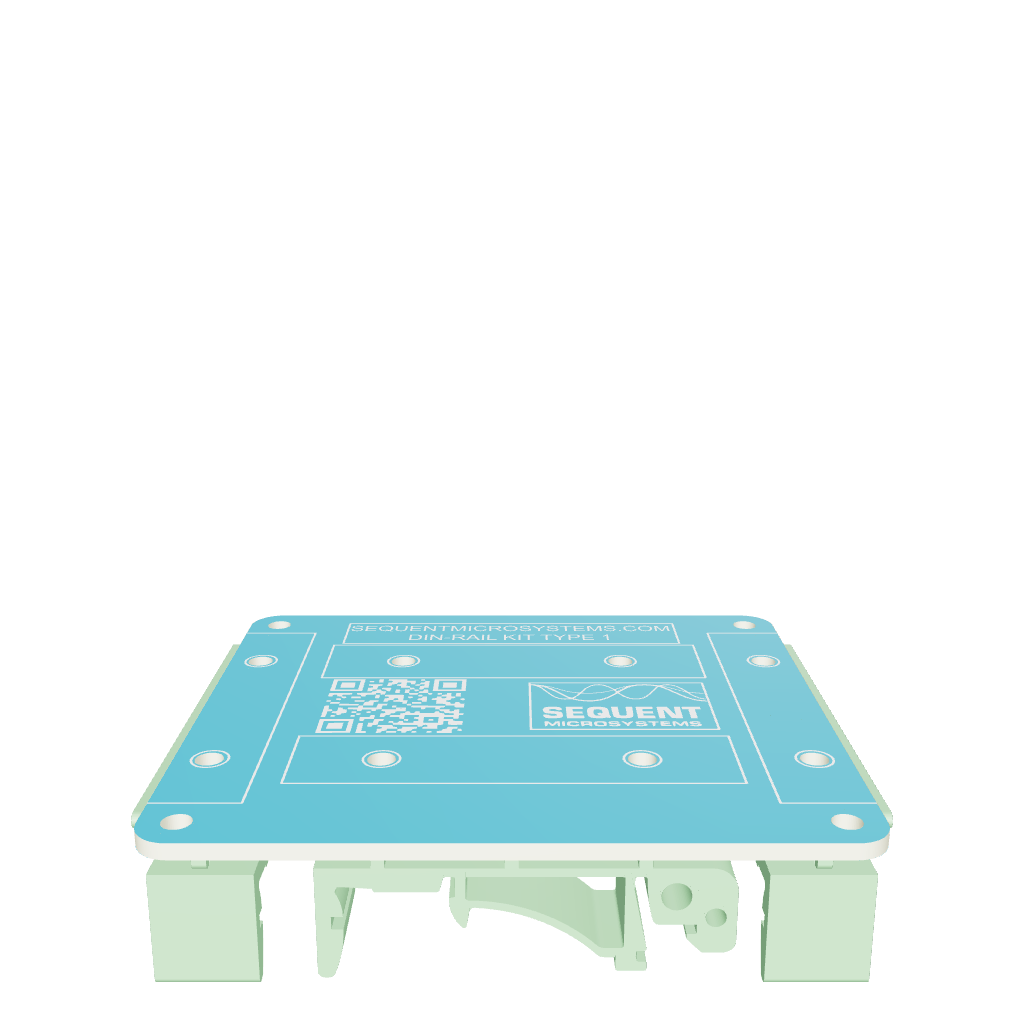 DIN-RAIL Kit Parallel Mount for Raspberry Pi
