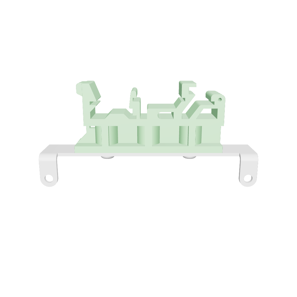 DIN-RAIL Kit Perpendicular Mount for Raspberry Pi