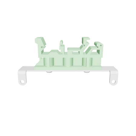 DIN-RAIL Kit Perpendicular Mount for Raspberry Pi