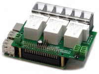 Heavy Duty Relays RS485 Daisy-chainable HAT for Raspberry Pi - 0