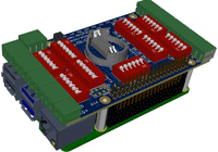 Sixteen analog/digital inputs HAT for Raspberry Pi