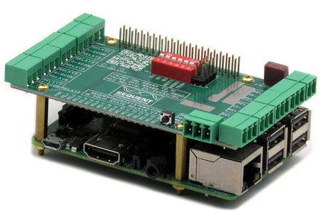 Sixteen Solid State Relays HAT side 1