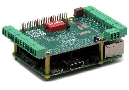 Sixteen Solid State Relays HAT side 3