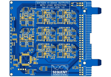 16 Analog 4–20 mA Outputs for Raspberry Pi I/O Back Panel bottom