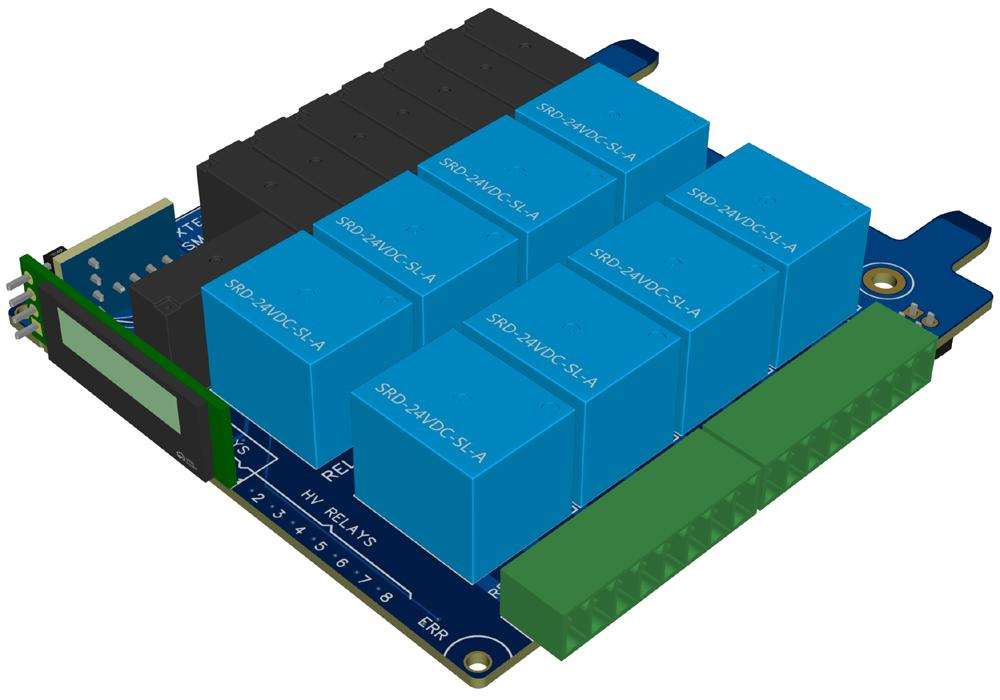 16-Channel HV-LV Relay Card for Raspberry Pi -2