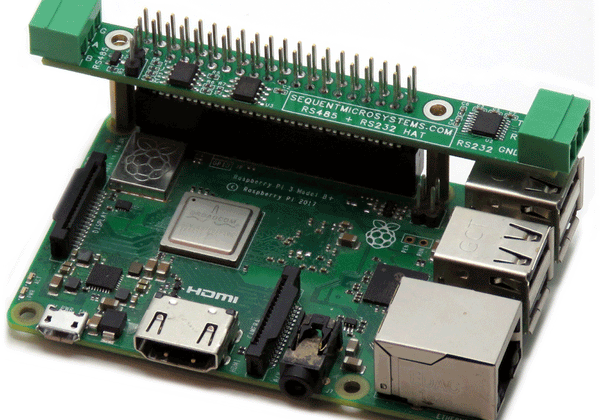 Raspberry Pi Serial Ports RS485 and RS232