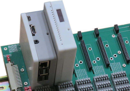 16 Analog 4–20 mA Outputs for Raspberry Pi I/O Back Panel with case