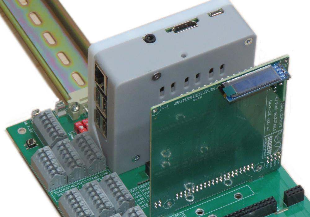16 Analog 4–20 mA Outputs for Raspberry Pi I/O Back Panel  on panel