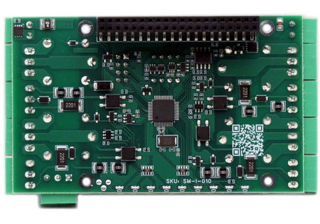 Four Relayd 4 Inputs HAT back view