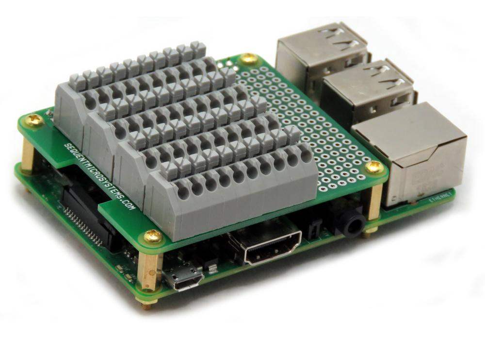 Breakout Card Type2 Spring Loaded 22-18 AWG for Raspberry Pi