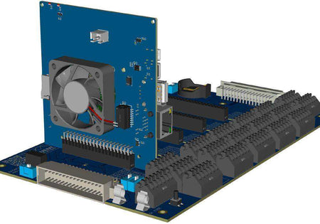 Compute Module Carrier for Raspberry Pi Back Panel