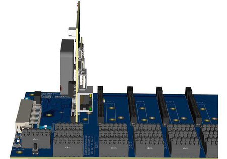 Compute Module Carrier for Raspberry Pi Back Panel - side