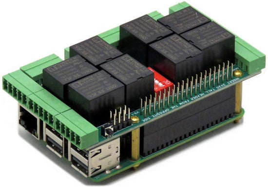 Home Automation Eight Layer Stackable HAT for Raspberry Pi zero to 5 ...