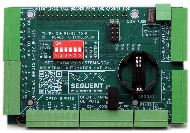 Home, Industrial & Building Automation I/O HATS for Raspberry Pi ...
