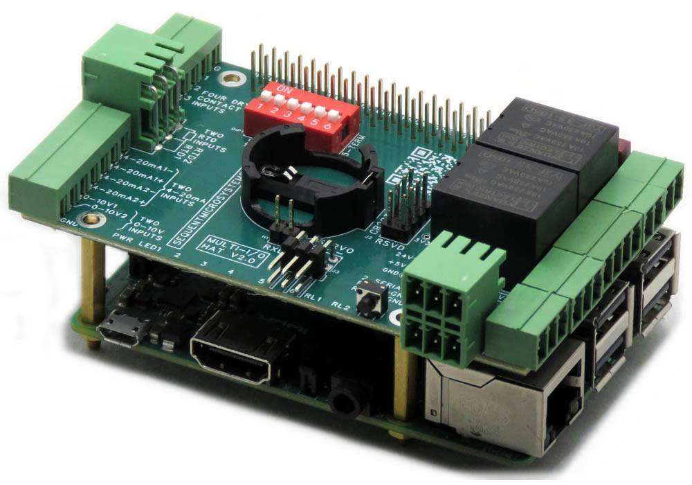 Multi-IO HAT for Raspberry Pi