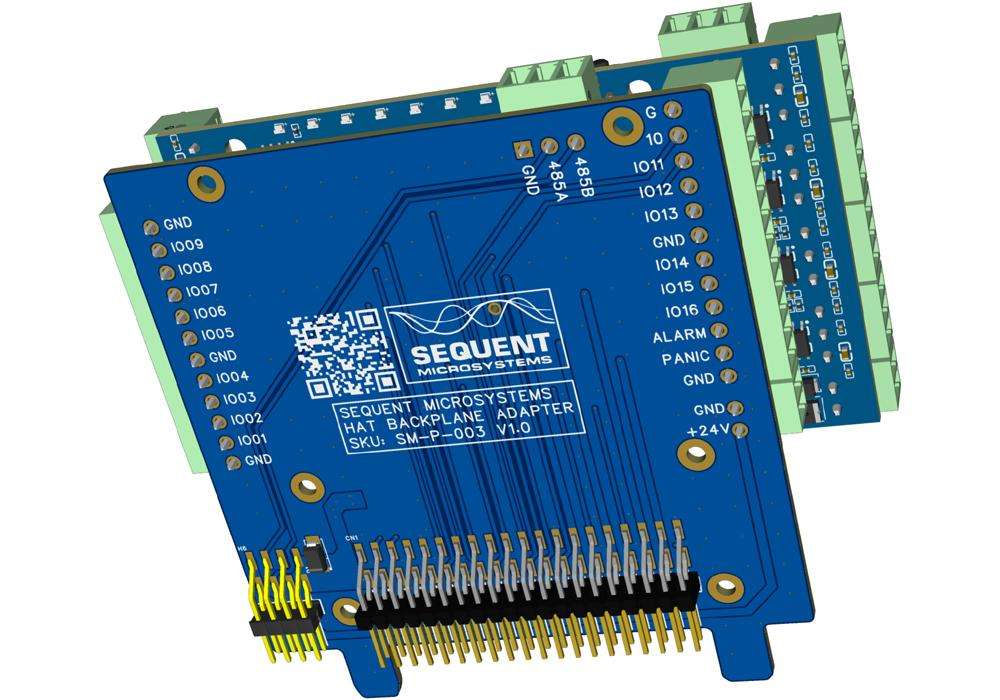 Backplane HAT Adapter with HAT-2