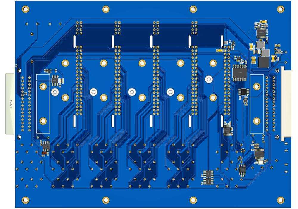 Four Slots Back Panel for Raspberry Pi - bottom