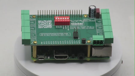 Sixteen 0-10V Analog Outpus 8-Layer Stackable HAT for Raspberry Pi