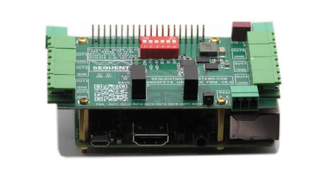 8 MOSFETS 8-Layer Stackable HAT 360 view