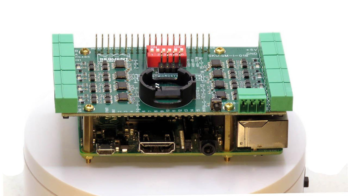 Sixteen Analog-Digital Inputs for Raspberry Pi 360 view