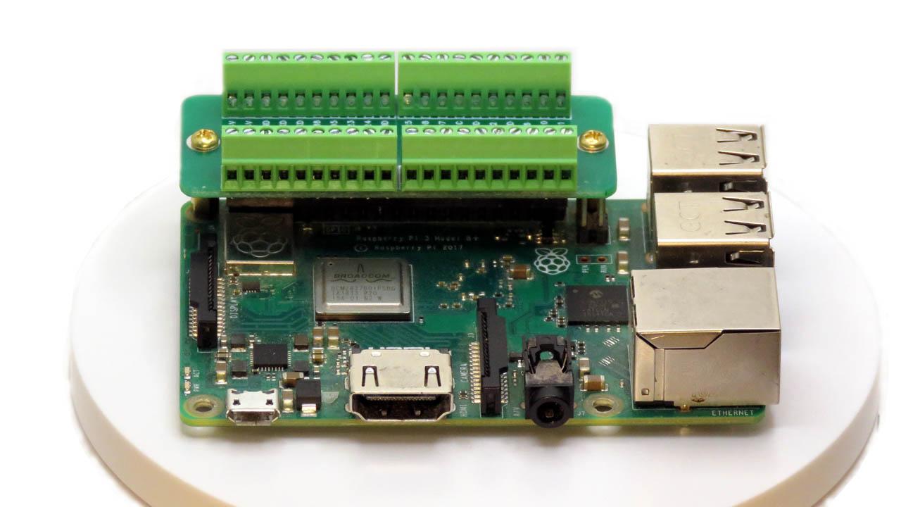 Breakout Card Screw Mount for Raspberry Pi 360 view