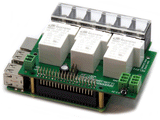 Three 40A/240V Relays RS485 Daisy-channable HAT for Raspberry Pi - 3