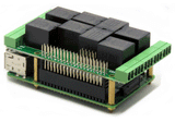 8 RELAYS 4A/120V 8-layer stackable HAT for Raspberry Pi - 2