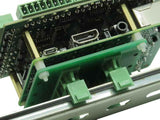DIN-RAIL Kit Type 1 Parallel Mount for Raspberry Pi - 0