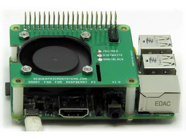 kompromis Forvirrede haj Smart Fan Raspberry Pi HAT: the Best Cooling Solution